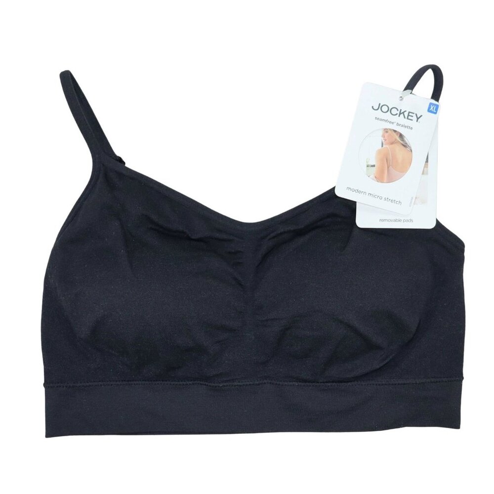 Jockey Seamfree Modern Microstretch Wire Free Solid Color Women's Bralette NWT